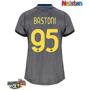 Inter Milan Alessandro Bastoni #95 Kolmaspaita Naisten 2026-27 Lyhythihainen